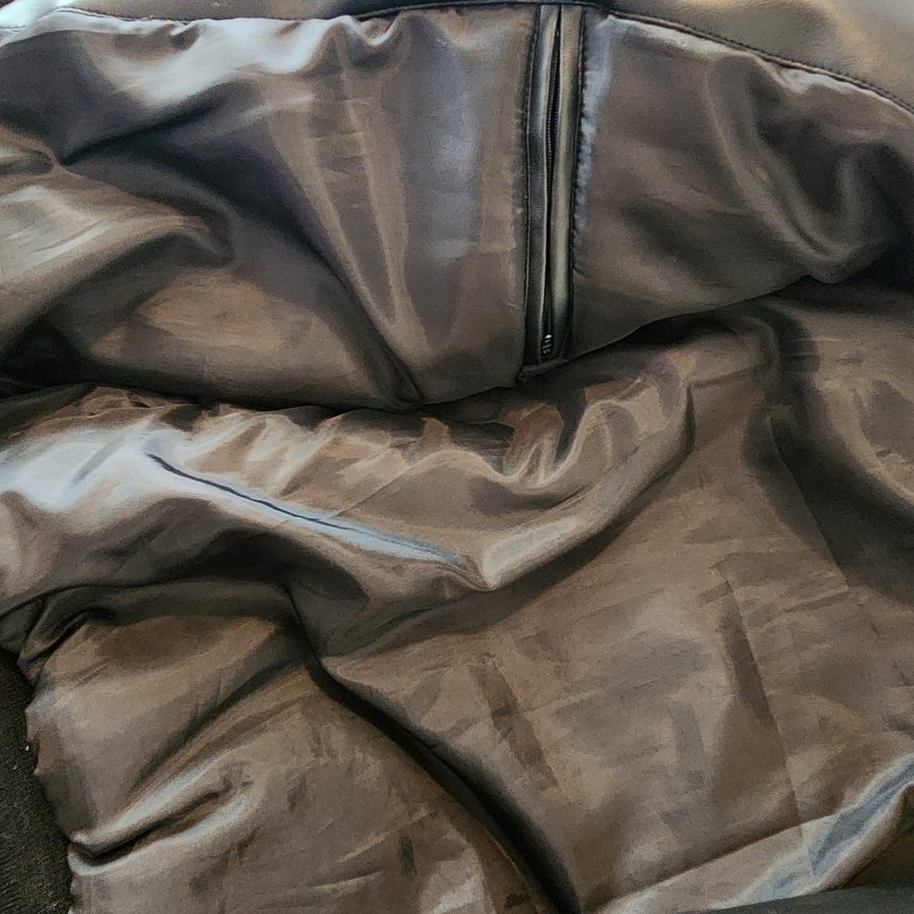 Authentic vintage Snoopy Leather Bomber Jacket